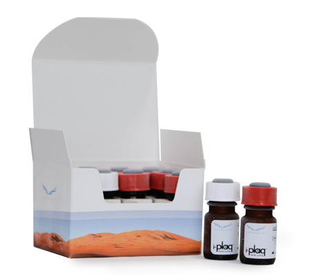 i-plaq Test for LP-PLA2 kit box with with reagent bottles and substrate vial 